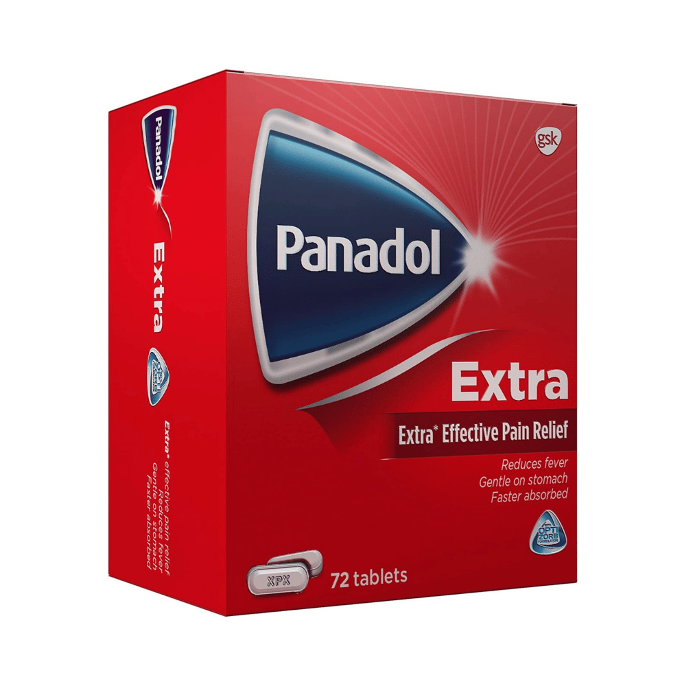Panadol Extra with Optizorb – 72 Tablets