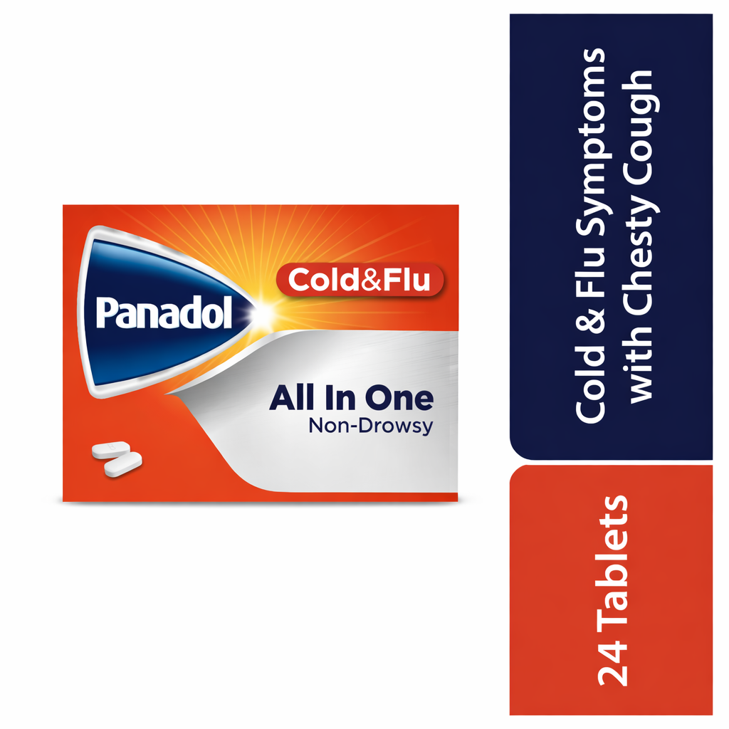 Panadol Cold & Flu - ALL IN ONE Pack of 24's