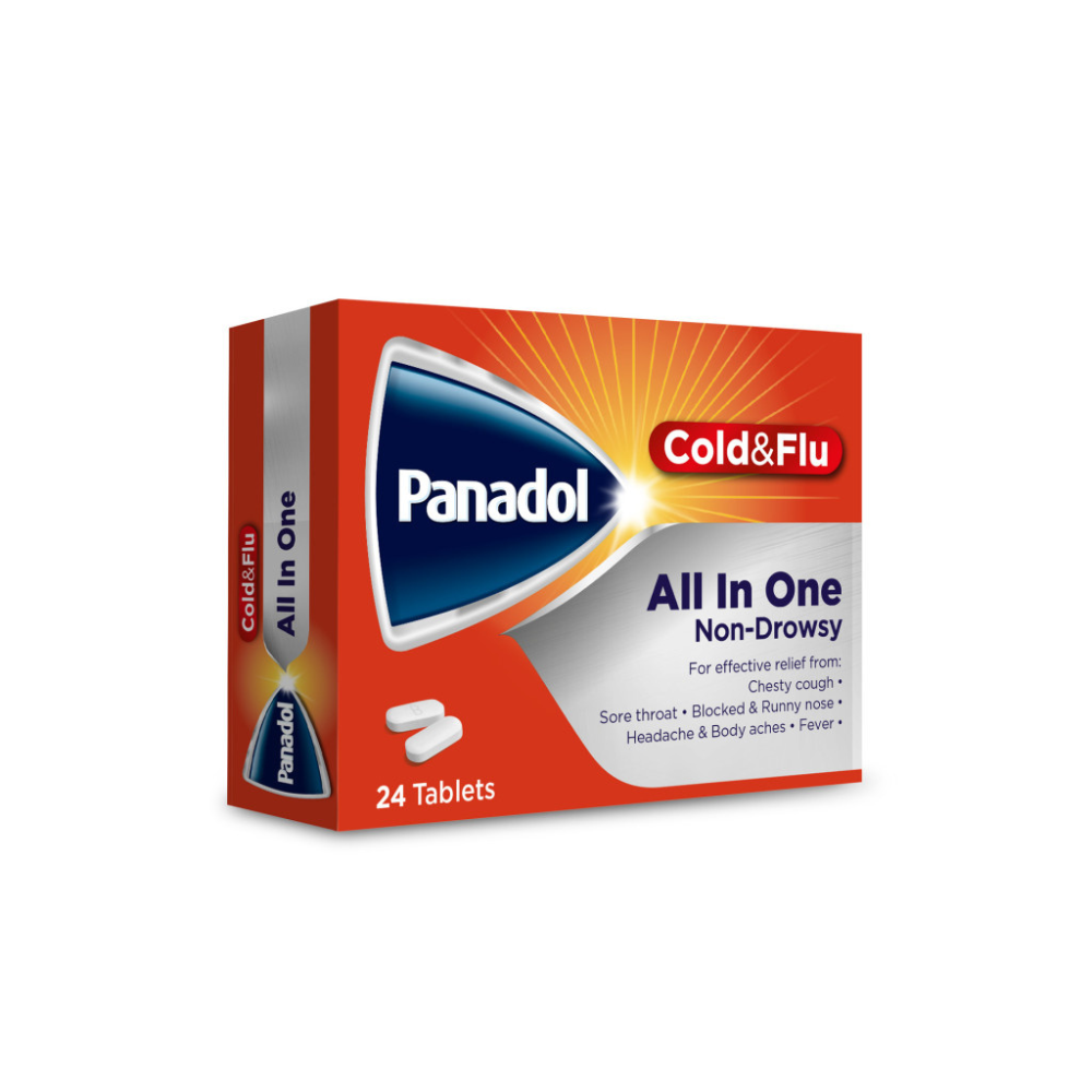 Panadol Cold & Flu - ALL IN ONE Pack of 24's - Image 2