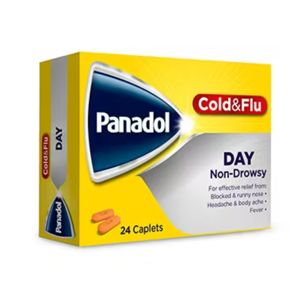 Panadol Cold & Flu Day, Non-Drowsy, 24 Tablets - Image 2