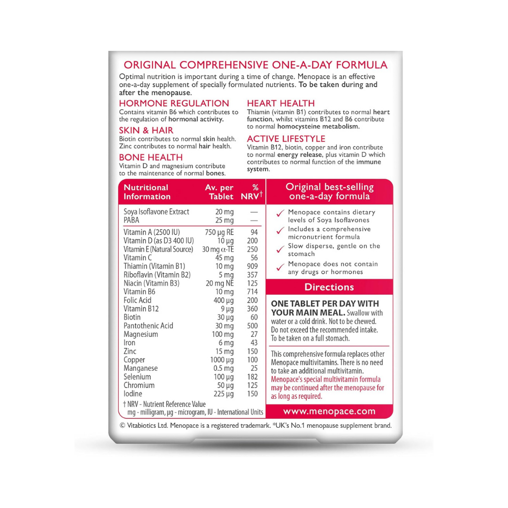 Vitabiotics Menopace Original - Image 2