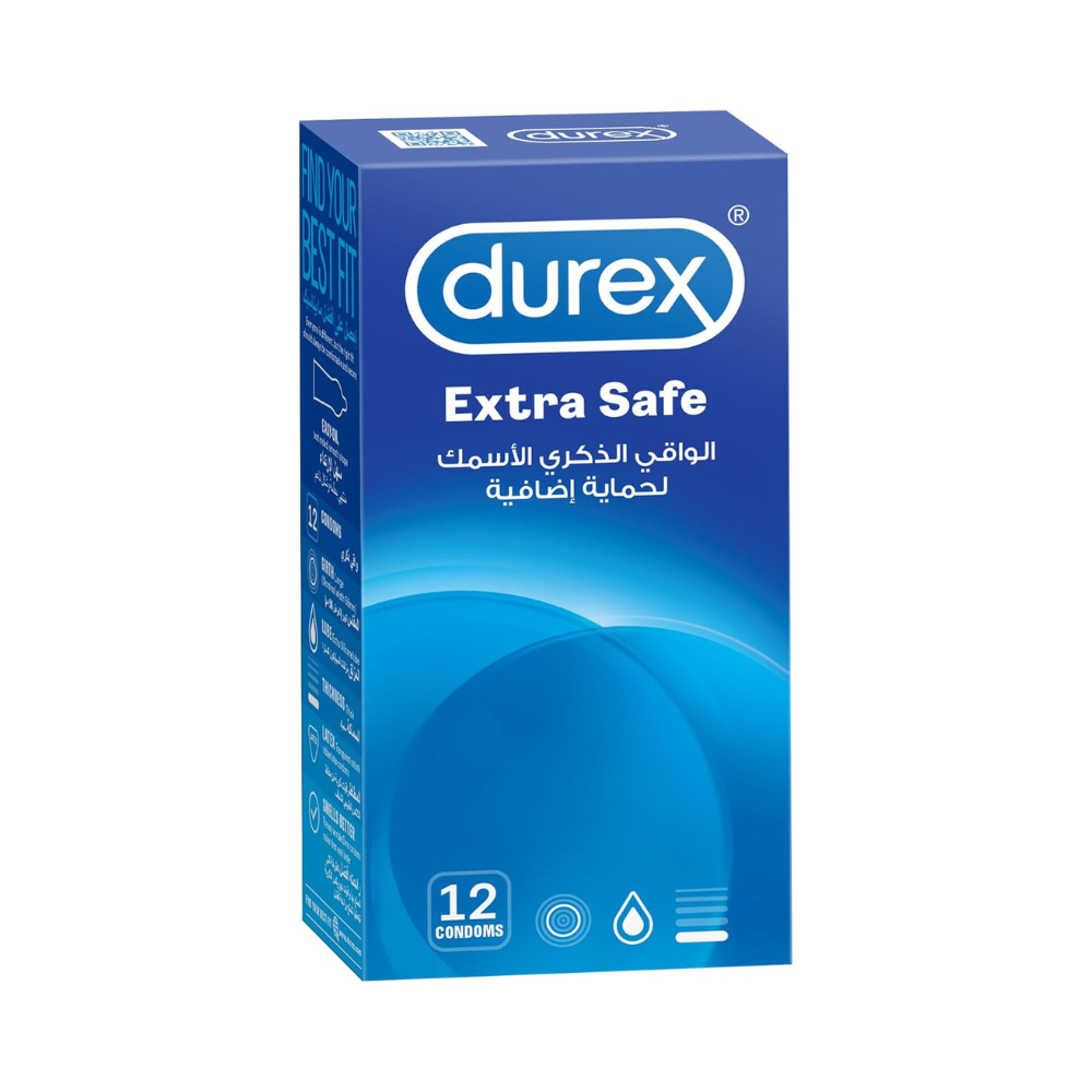 Durex Extra Safe Extra Condoms 12's Pack