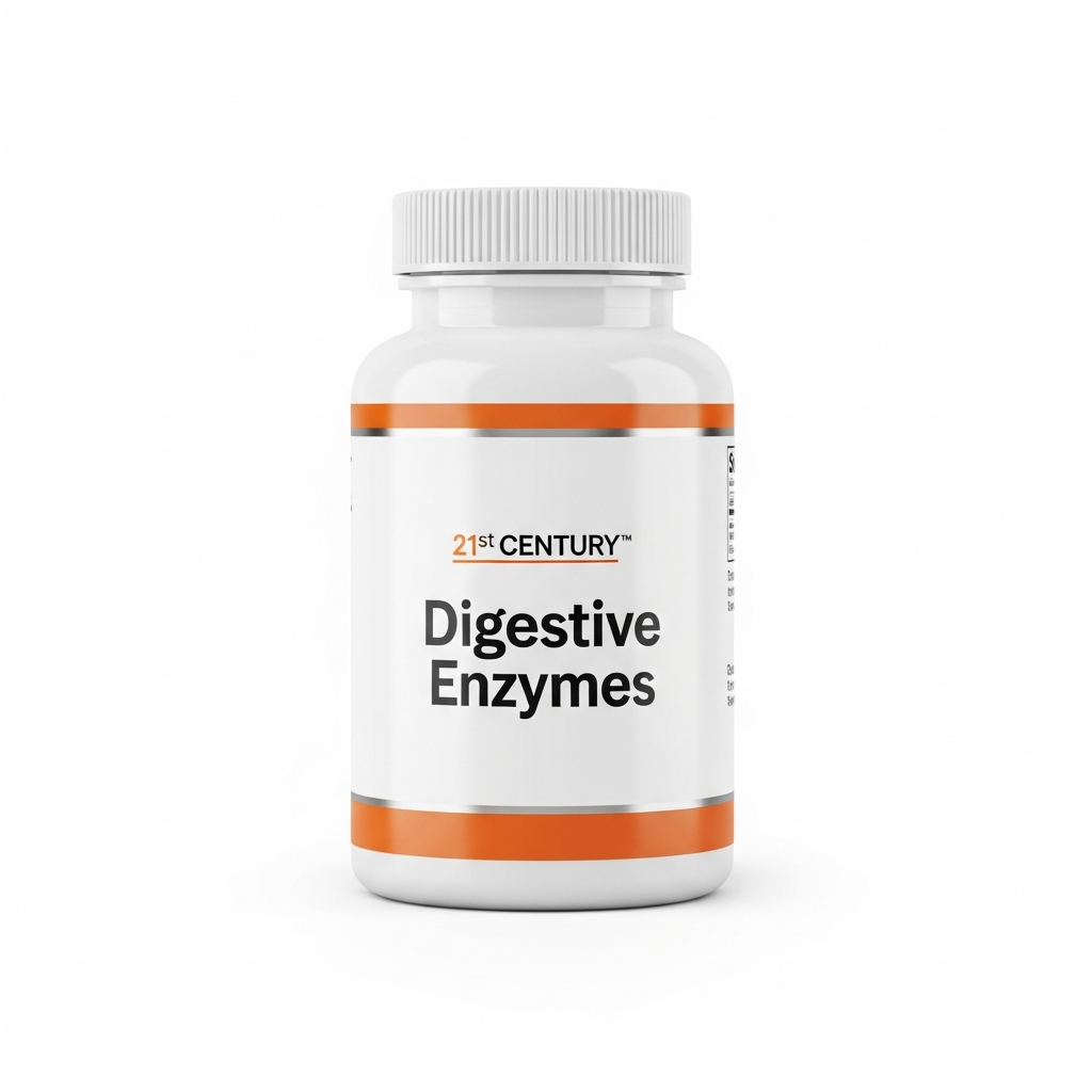 21st Century Digestive Enzymes 30 Capsules