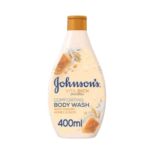 Johnson’s Vita Rich Smoothies Yoghurt, Honey & Oats Comforting Shower Gel, 400 ml